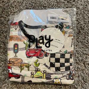 Little Sleepies Shorty Pocket Romper Disney Cars